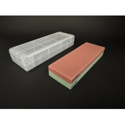 AMB MV-502/510 BOX Заточващ камък Naniwa 220/1000 Economical Stone комплект с кутия за съхранение