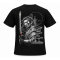 BGL T001 Men XXL Тениска черна МЪЖКА с щампа самурай размер XXL