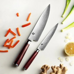 KAI TBS-0220 Комплект 2 ножа в алуминиев куфар SHUN Kohen ЛИМИТИРАНА СЕРИЯ 3000 бр. 