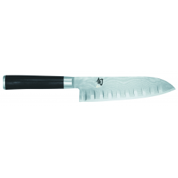 KAI DM-0718 Кухненски нож с шлици Santoku Shun Classic 18 см