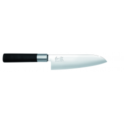KAI 6716S Нож Santoku за дясна и лява ръка Wasabi Black 16.5 см