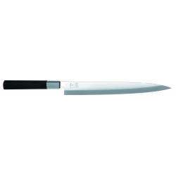 KAI 6724Y Кухненски нож за суши и сашими за дясна ръка Yanagiba Wasabi Black 24 см