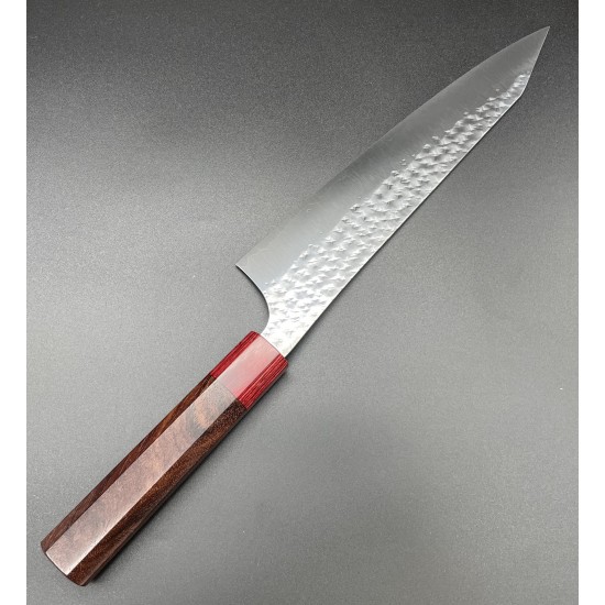 YUK 1002 Yu Kurosaki Ei Gyuto 210 мм с дръжка от палисандрово дърво Кацура