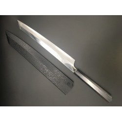 HAM 02234 Нож Kengata Yanagiba 270 mm hiem blue 2 Kiritsuke
