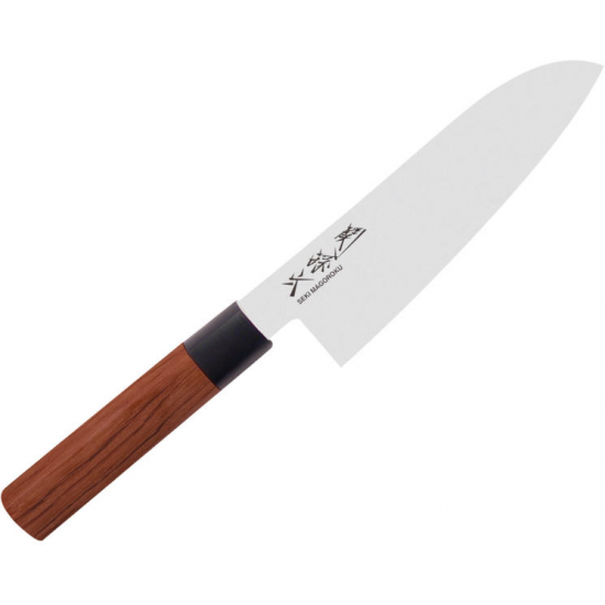KAI MGR-0170S Кухненски нож Santoku 17 см