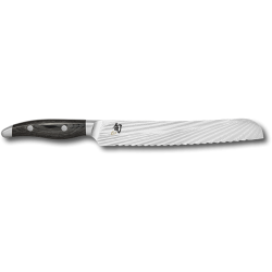 KAI NDC-0705S Кухненски нож за хляб Nagare Black 23 см