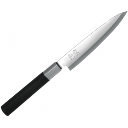 KAI 6715Y Кухненски нож за суши и сашими за дясна ръка Yanagiba Wasabi Black 15 см