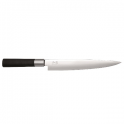 KAI 6723L Кухненски нож за филетиране за дясна и лява ръка Wasabi Black 23 см